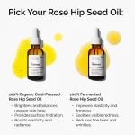 100% Organic Cold-Pressed Rose Hip Seed Oil - Image 5